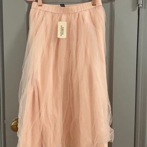 Pink Tutu midi skirt